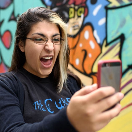 Aplikacja do selfie uruchamiana… krzykiem