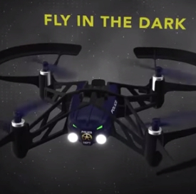 Nowe mini-drony Parrota mogą latać w nocy i pływać na wodzie