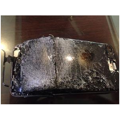 iPhone 6 wybuchł niczym granat