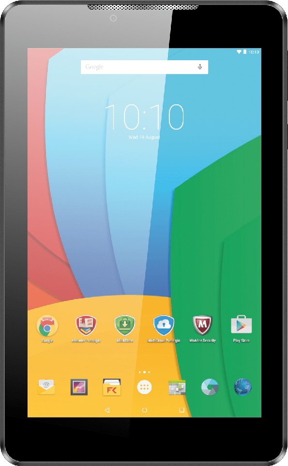 Kolorowy tablet z nowym Androidem