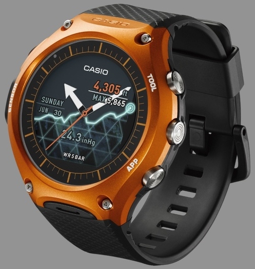 Pierwszy smartwatch Casio z Android Wearem