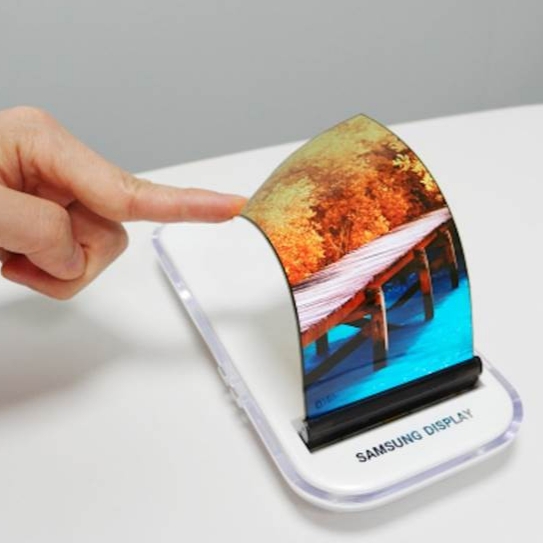 Samsung prezentuje elastyczne wyświetlacze