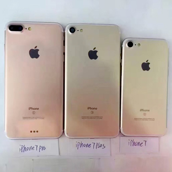 iPhone 7, iPhone 7 Plus i iPhone 7 Pro na zdjęciach