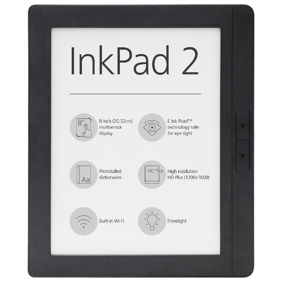 PocketBook InkPad 2: nowy czytnik z ekranem 8 cali