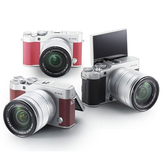 Fujifilm X-A3 z obrotowym ekranem do “selfików”