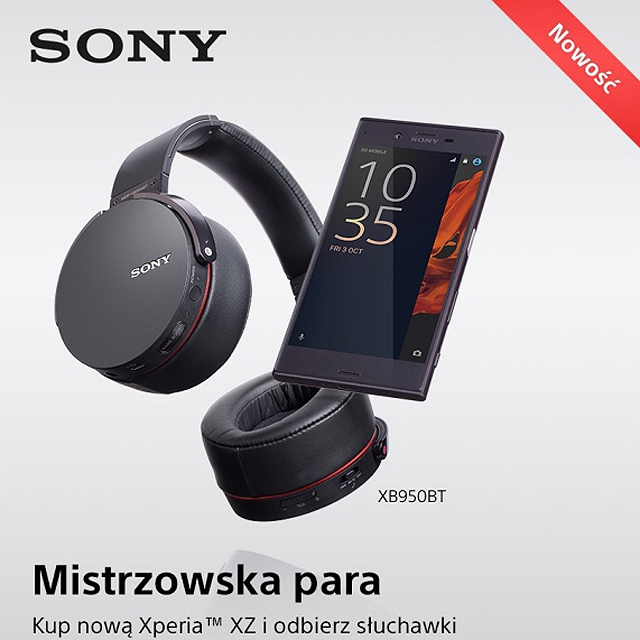 Sony Xperia XZ: świetne słuchawki za 749 zł gratis