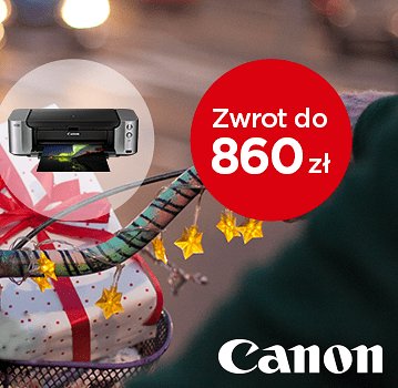 Canon rozpoczął już świąteczne promocje