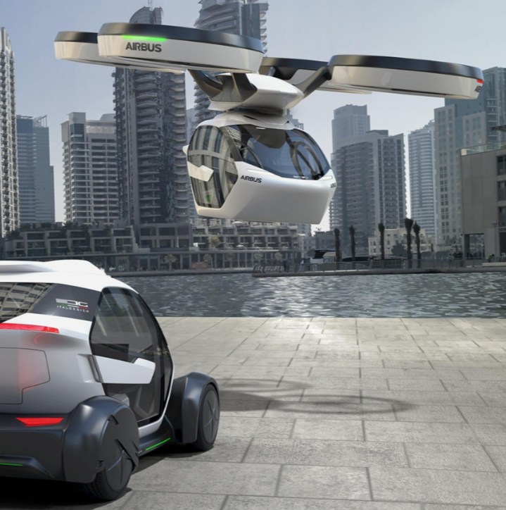 Airbus prezentuje koncepcję latającego samochodu