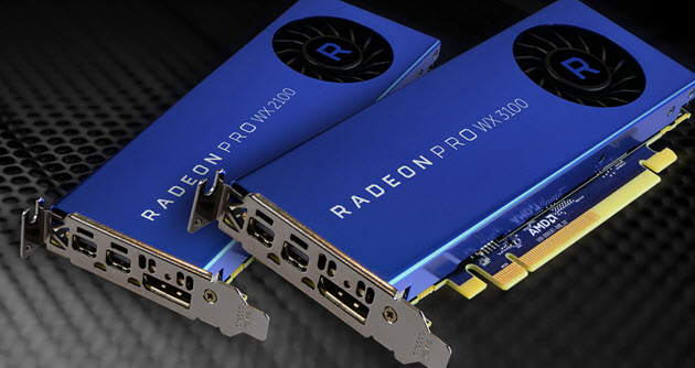 AMD prezentuje dwa nowe modele z serii Radeon Pro WX