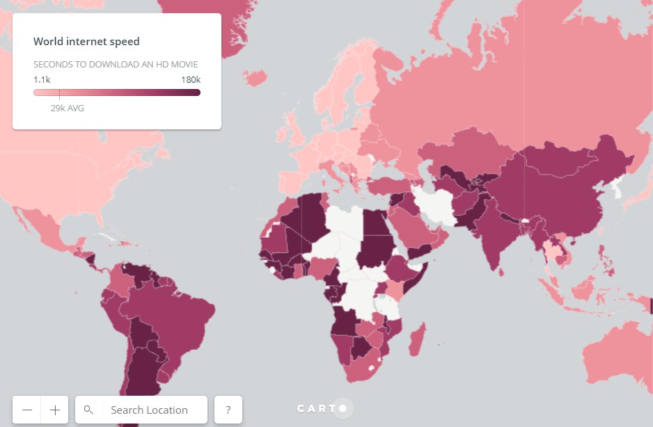 Gdzie jest najszybszy internet na świecie?
