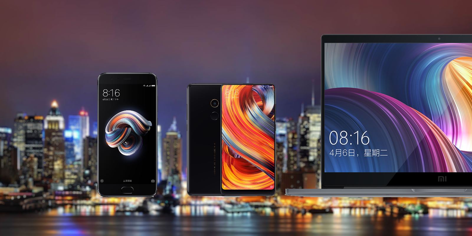 Wszystko o Xiaomi Mi Mix 2, Mi Note 3 oraz Mi Notebook Pro