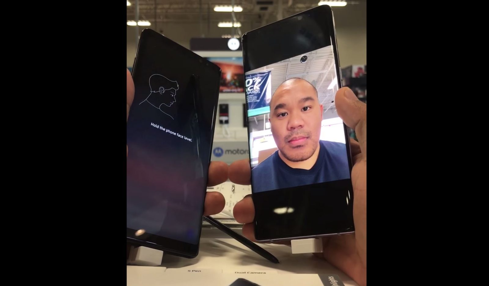 Rozpoznawanie twarzy w Samsungu Galaxy Note 8 da się oszukać
