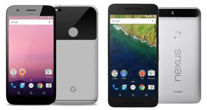 Google Pixel XL i Google Nexus 6P