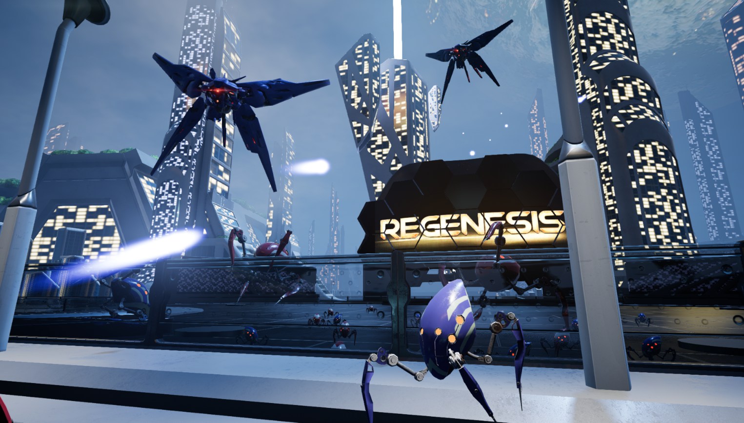 “REGENESIS Arcade” – bezpłatna gra VR od polskiego studia już dostępna na Steamie