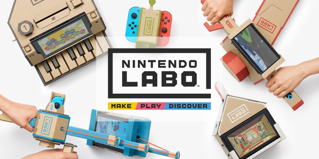 Przedsprzedaż gadżetów Nintendo Labo dla konsoli Switch