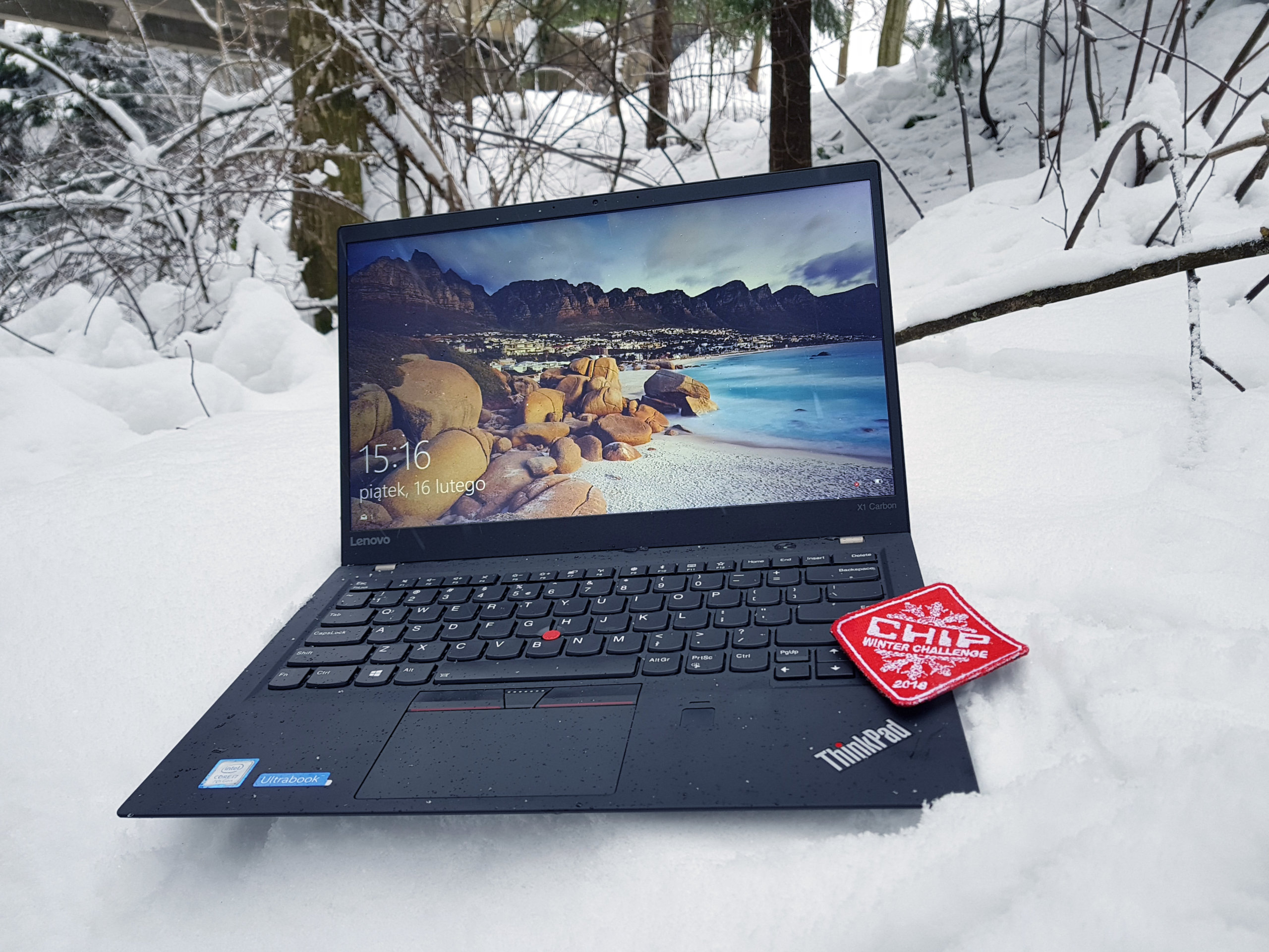 CHIP Winter Challenge: biznesowy ultrabook Lenovo w śniegu