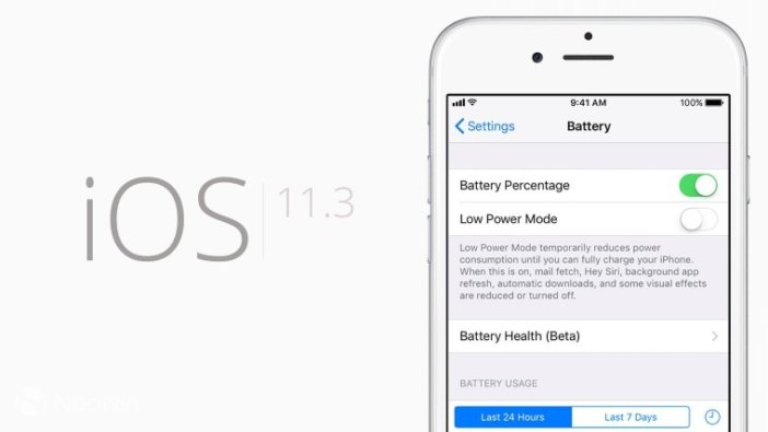 iOS 11.3 i funkcja Battery Health