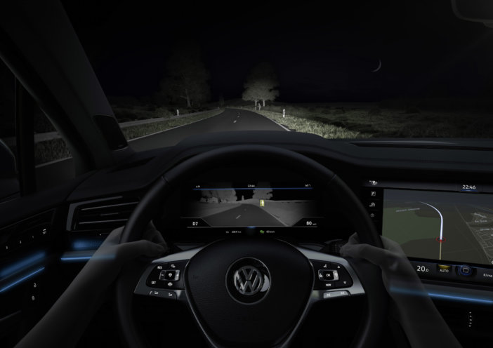 VW Touareg - Night Vision