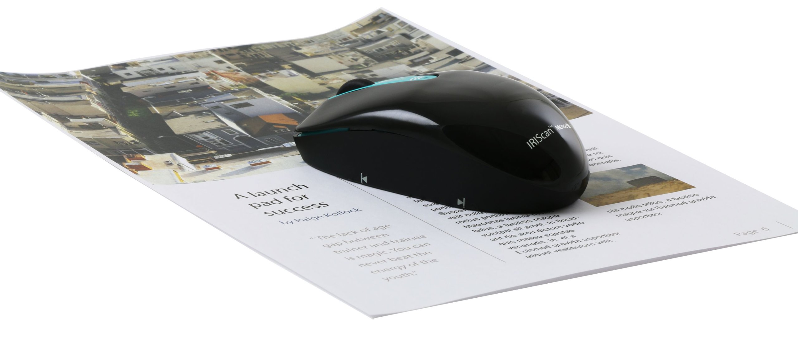 IRIScan Mouse Wifi – myszka, którą zeskanujesz dokumenty