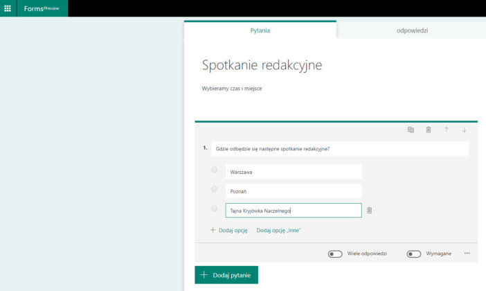 Microsoft Forms