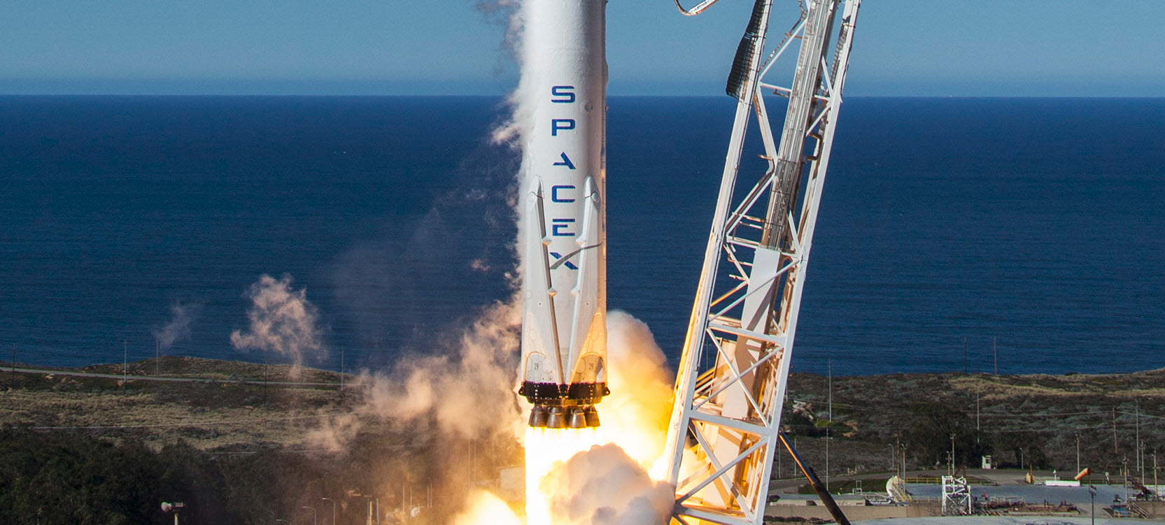 Najcięższa wersja SpaceX Falcon 9 wylądowała na platformie-dronie