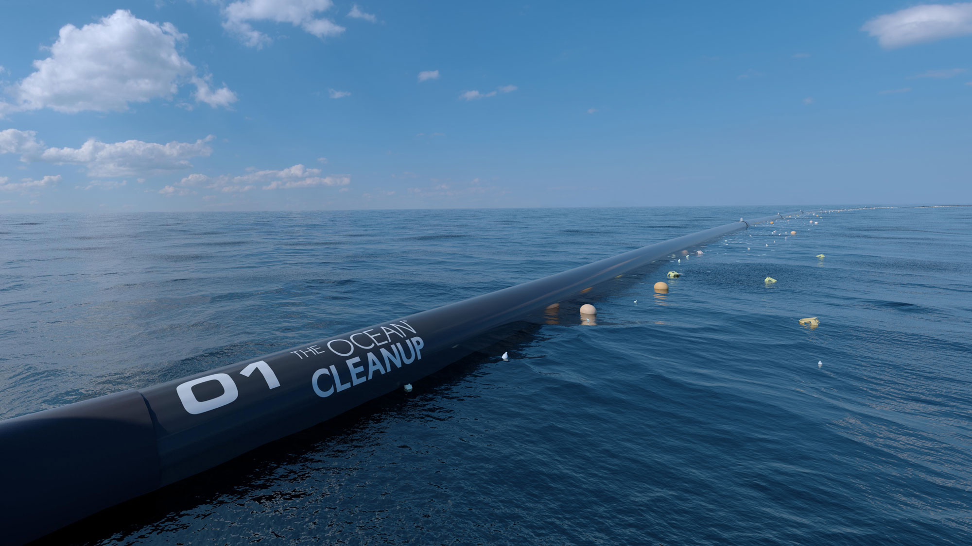 Autonomiczne bariery oczyszczą Ocean Spokojny z plastiku
