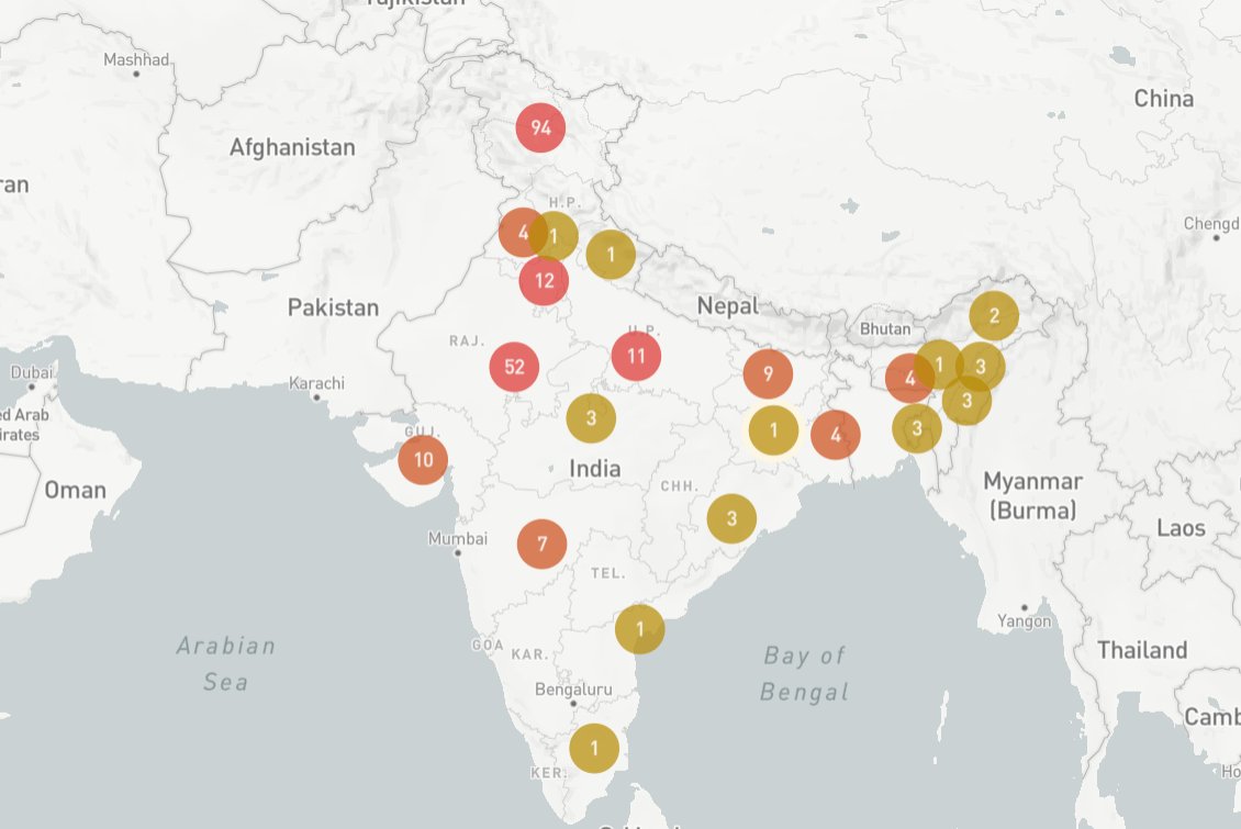 Indie celowo odcinają obywateli od sieci
