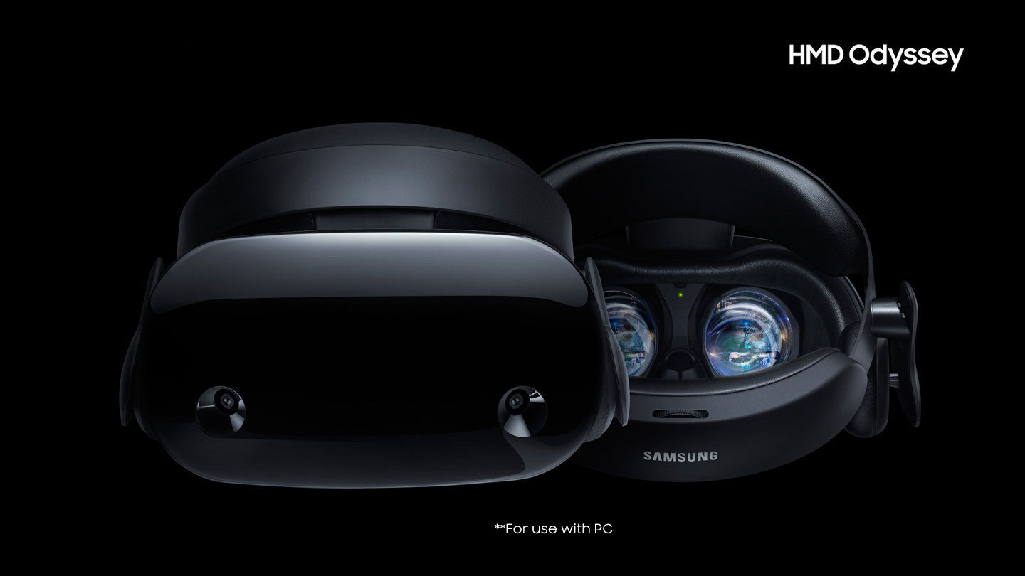 Nowa wersja gogli Samsung HMD Odyssey z nietypowymi ekranami