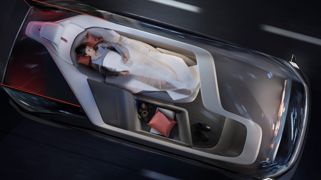 Volvo 360c – autonomiczne auto zamiast samolotu?