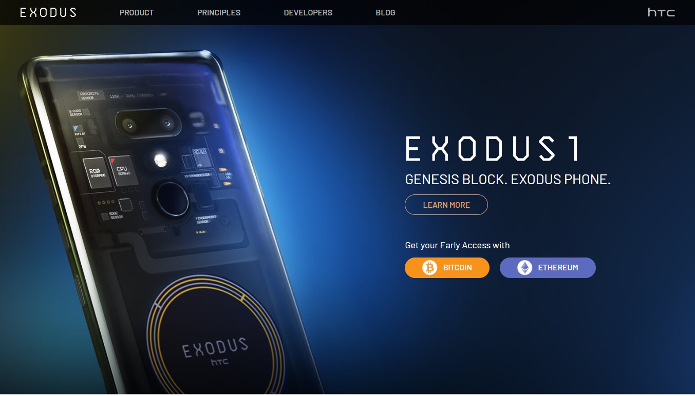 HTC Exodus 1 – pierwszy smartfon wykorzystujący blockchain