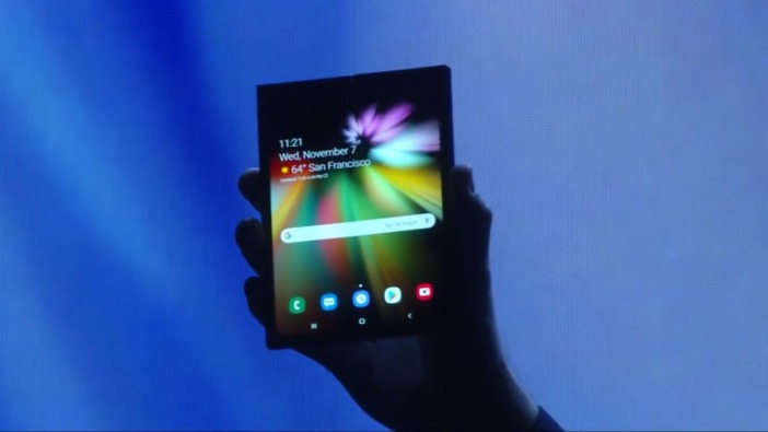 Składany smartfon Samsunga
