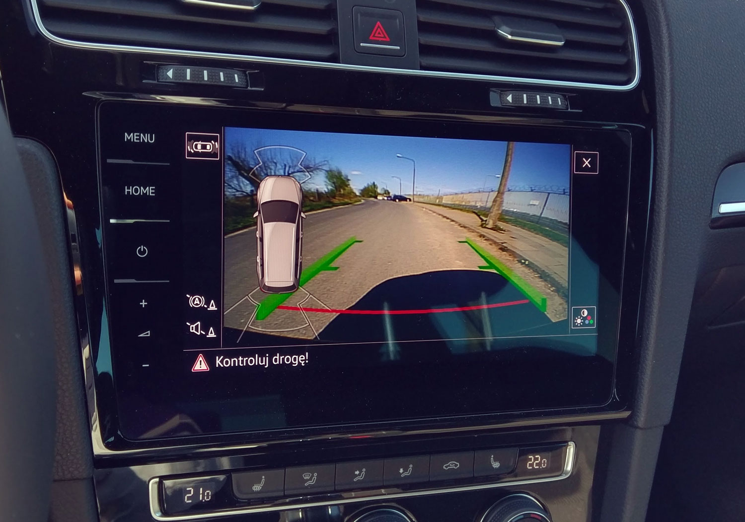 VW Golf R Variant - kokpit