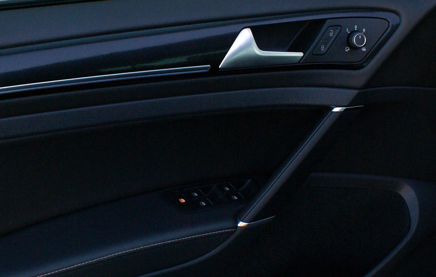 VW Golf R - wnętrze