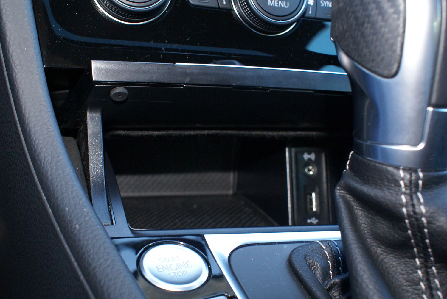 VW Golf R - wnętrze