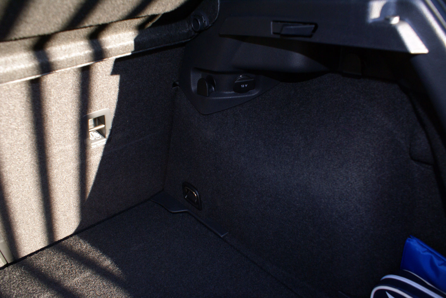 VW Golf R - bagażnik