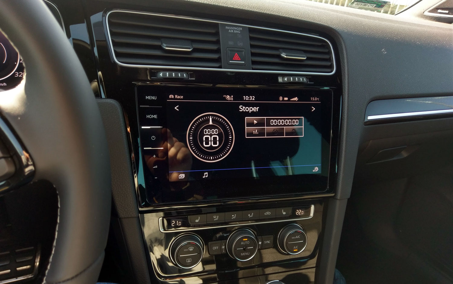 VW Golf R Variant - kokpit