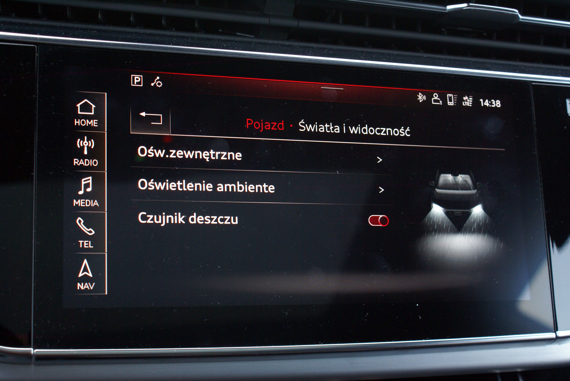 Audi Q8 - infotainment