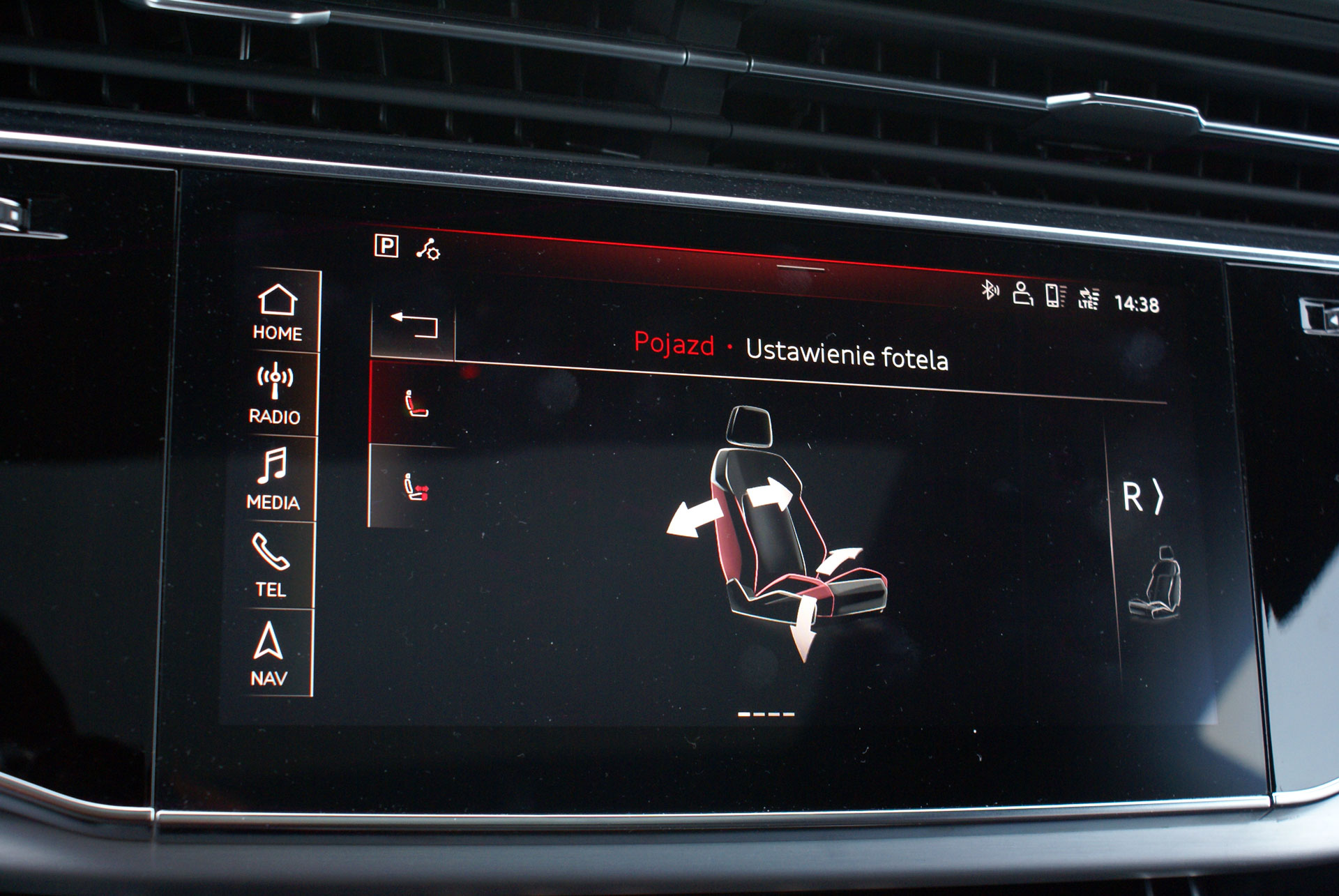 Audi Q8 - infotainment