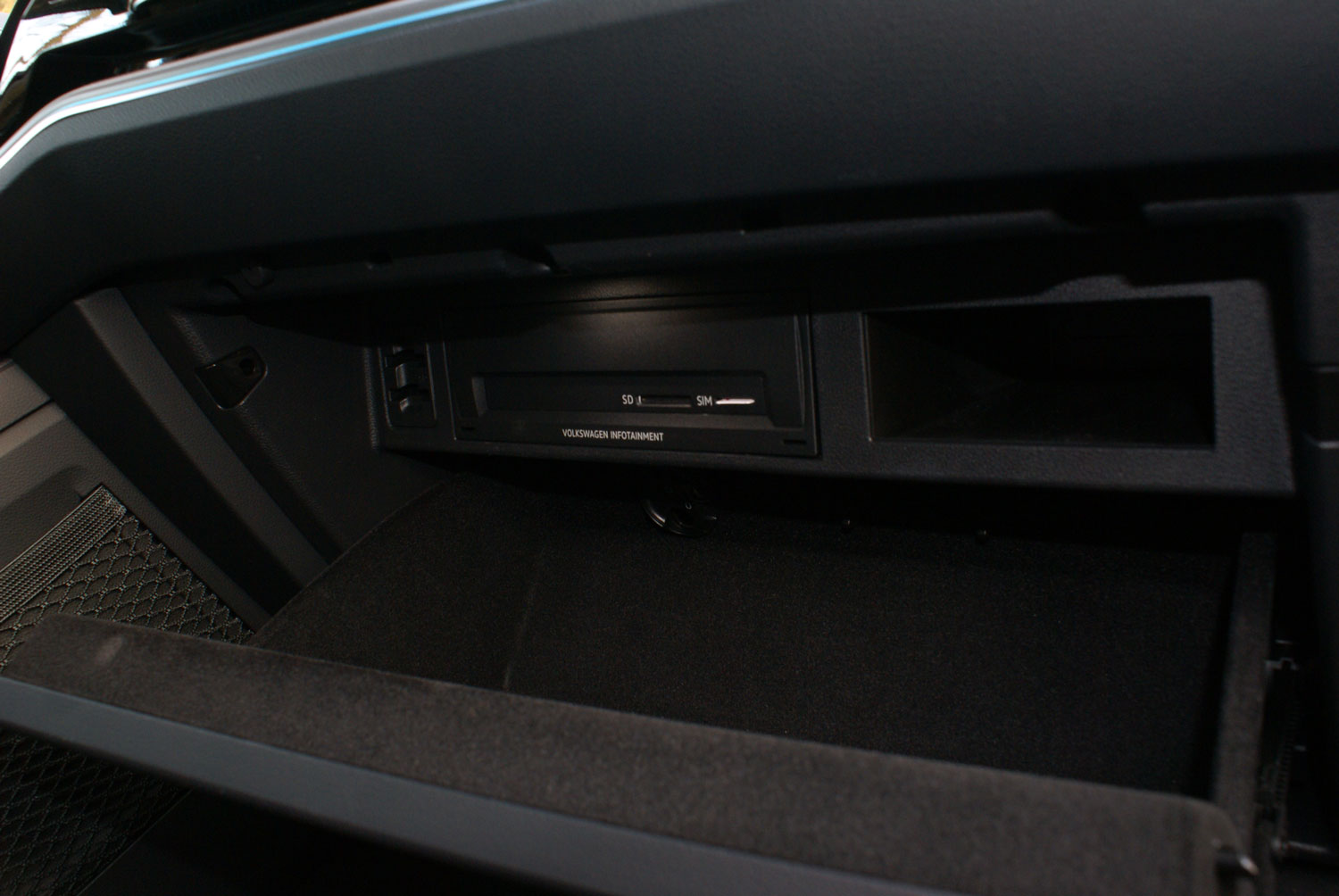 volkswagen Touareg - kokpit