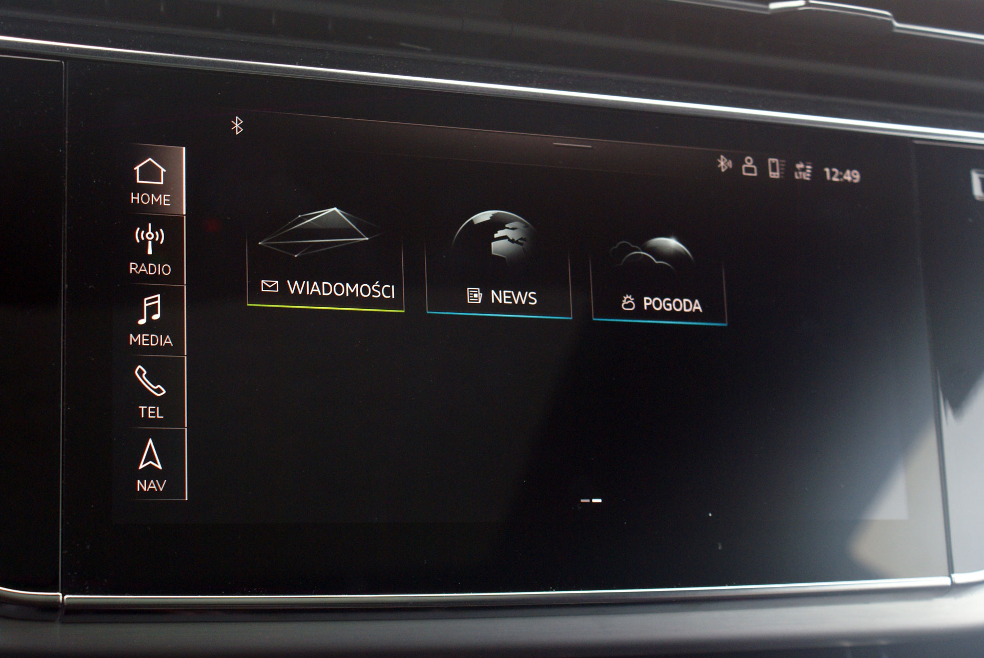 Audi Q8 - infotainment