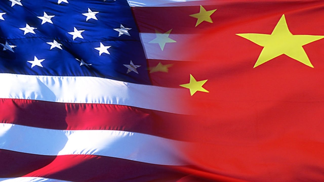 flaga USA i Chin
