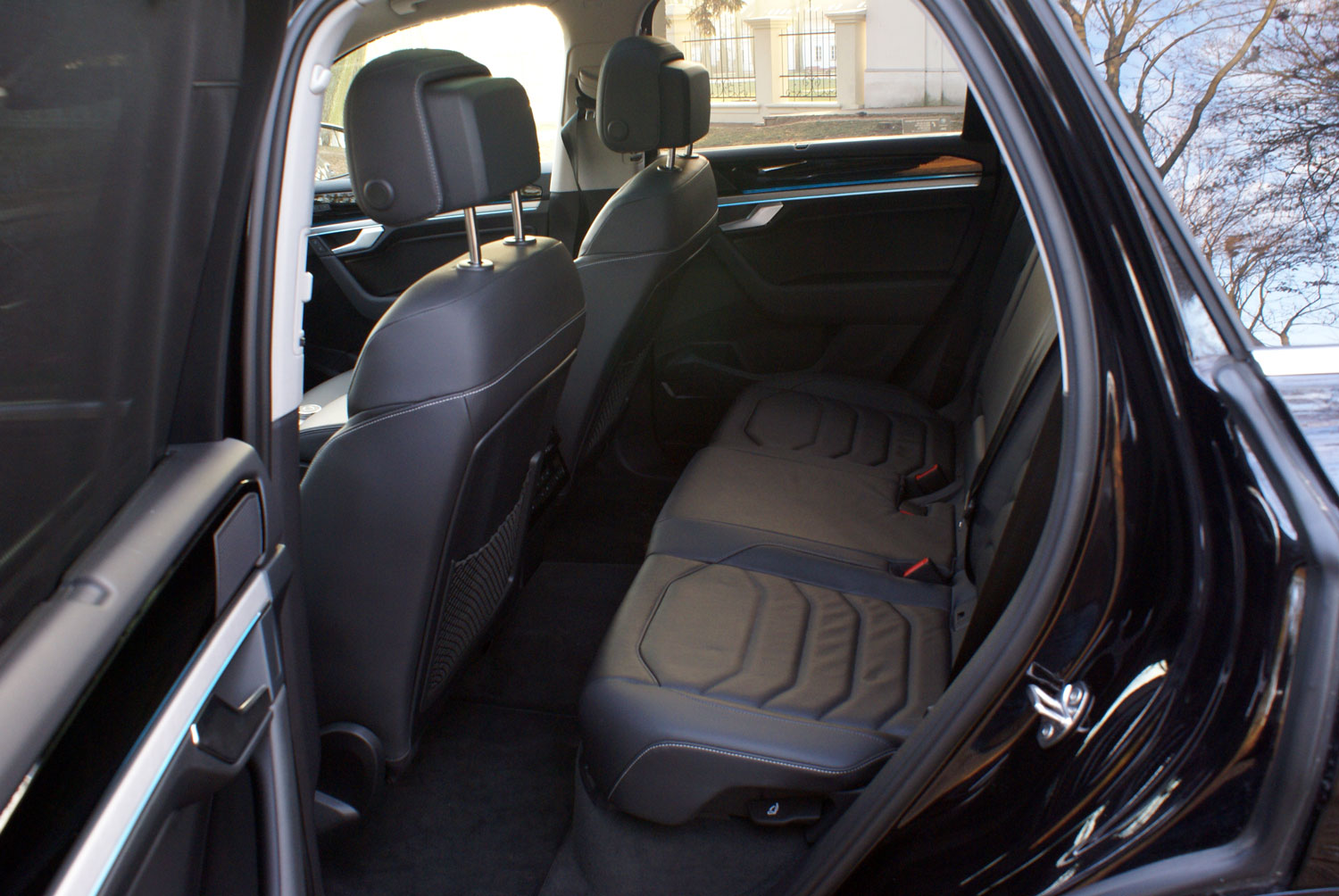 volkswagen Touareg - wnętrze samochodu