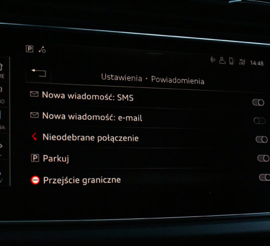 Audi Q8 - infotainment