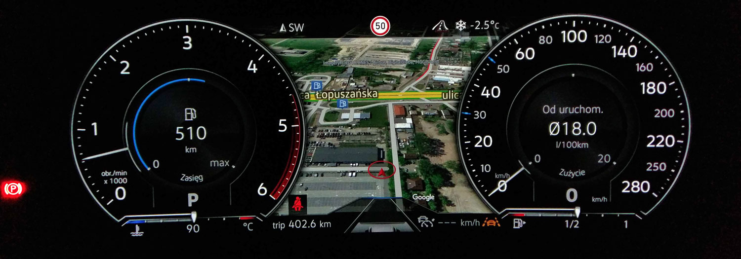 volkswagen Touareg - tablica