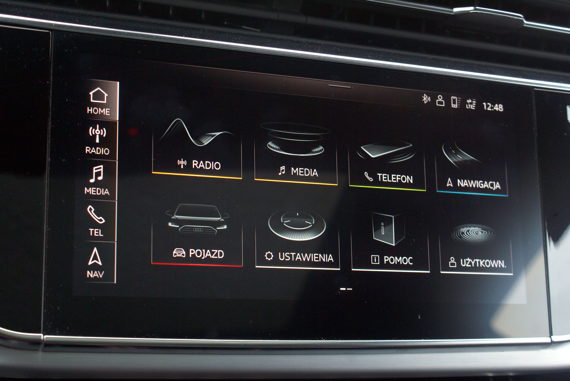 Audi Q8 - infotainment