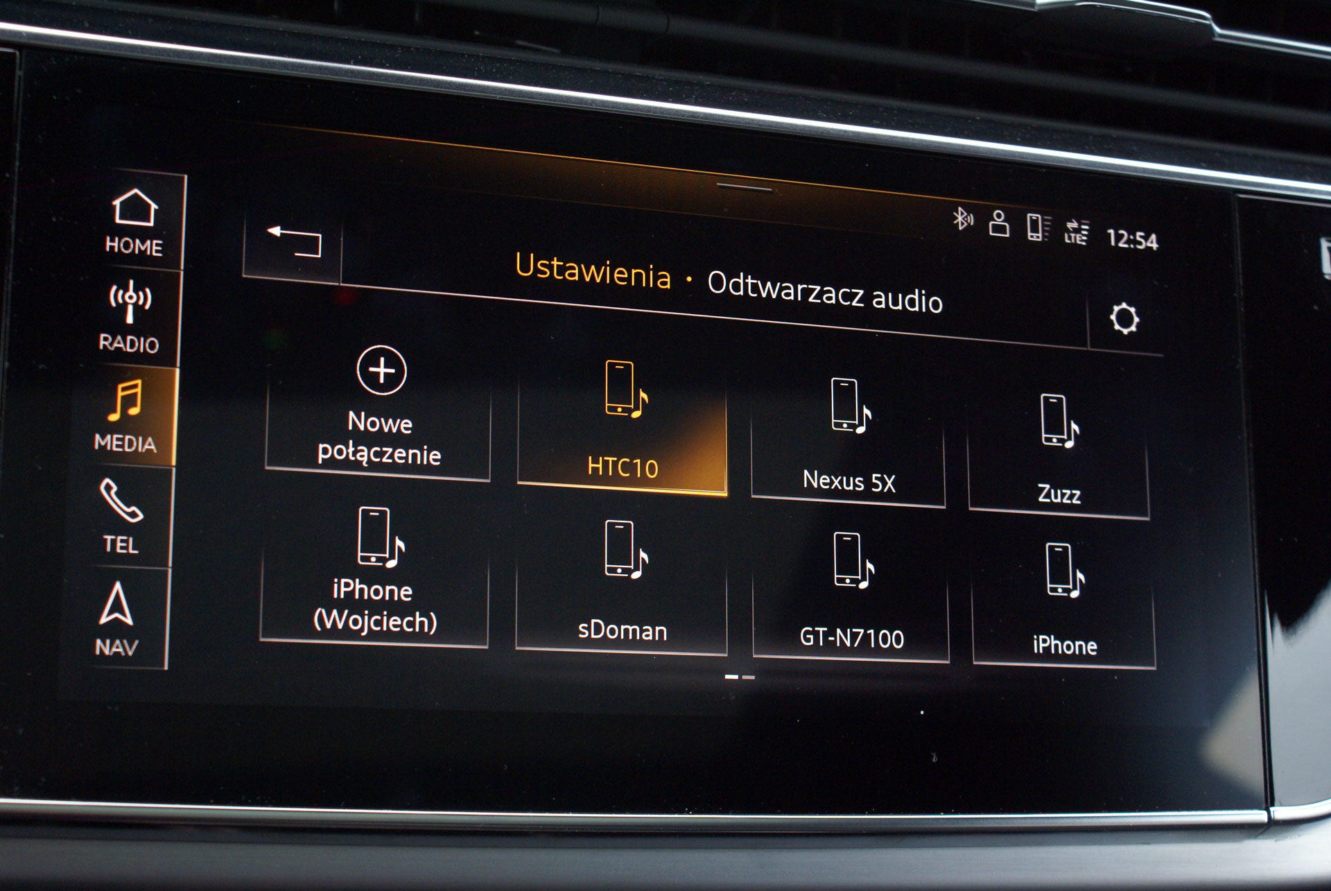 Audi Q8 - infotainment