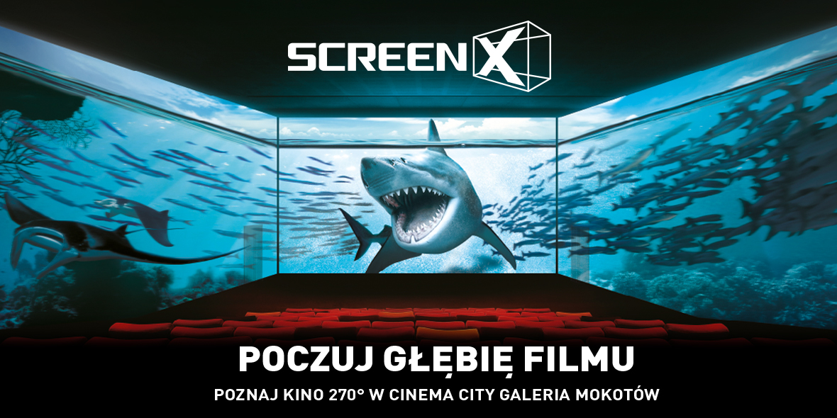 ScreenX – nowy format kina wkrótce zadebiutuje w Cinema City
