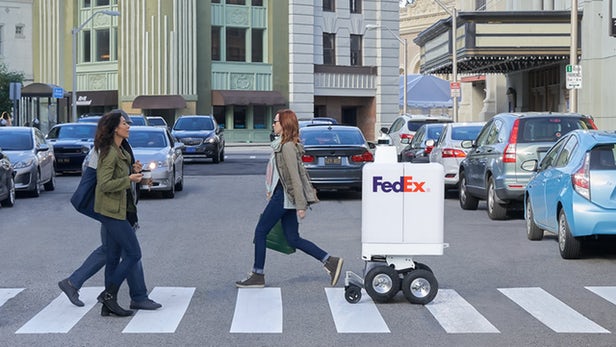 FedEx testuje roboty dostarczające paczki