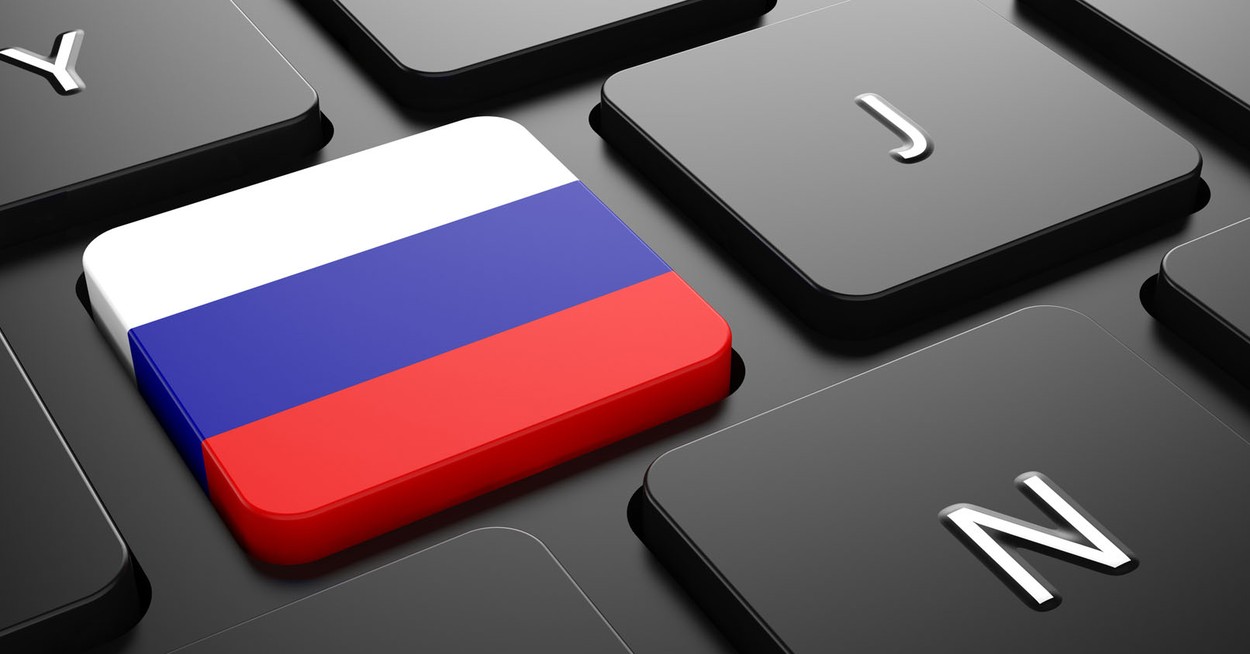Flag of Russia &#8211; Button on Black Computer Keyboard., Image: 180225118, License: Royalty-free, Restrictions: , Model Release: no, Credit line: Profimedia, Alamy
