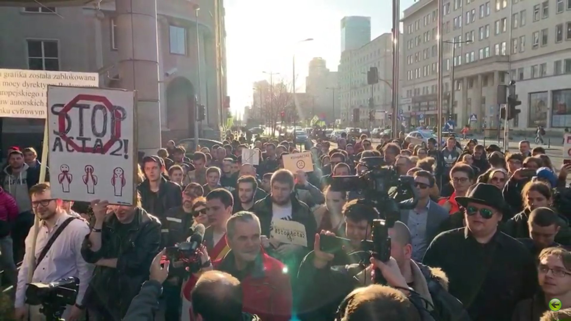 Protesty przeciwko ACTA 2: za granicą liczne, w Polsce wątłe